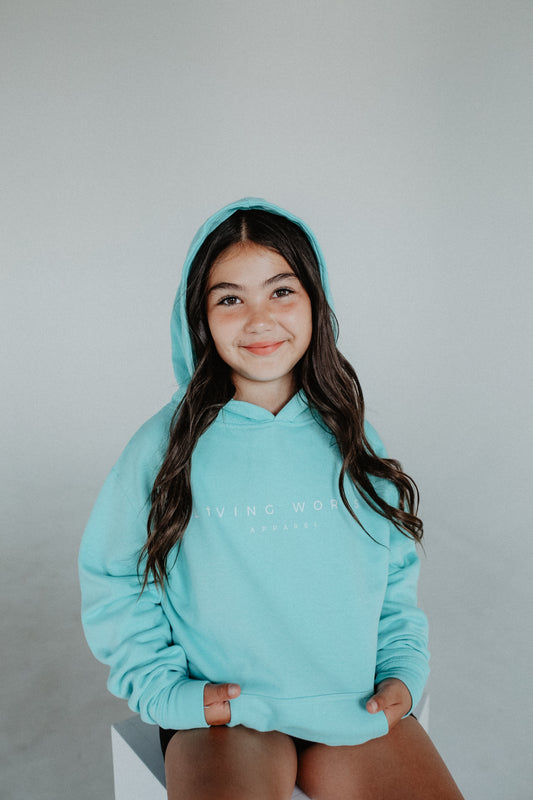 "Armored in God's Living Words" - Youth Midweight Hoodie