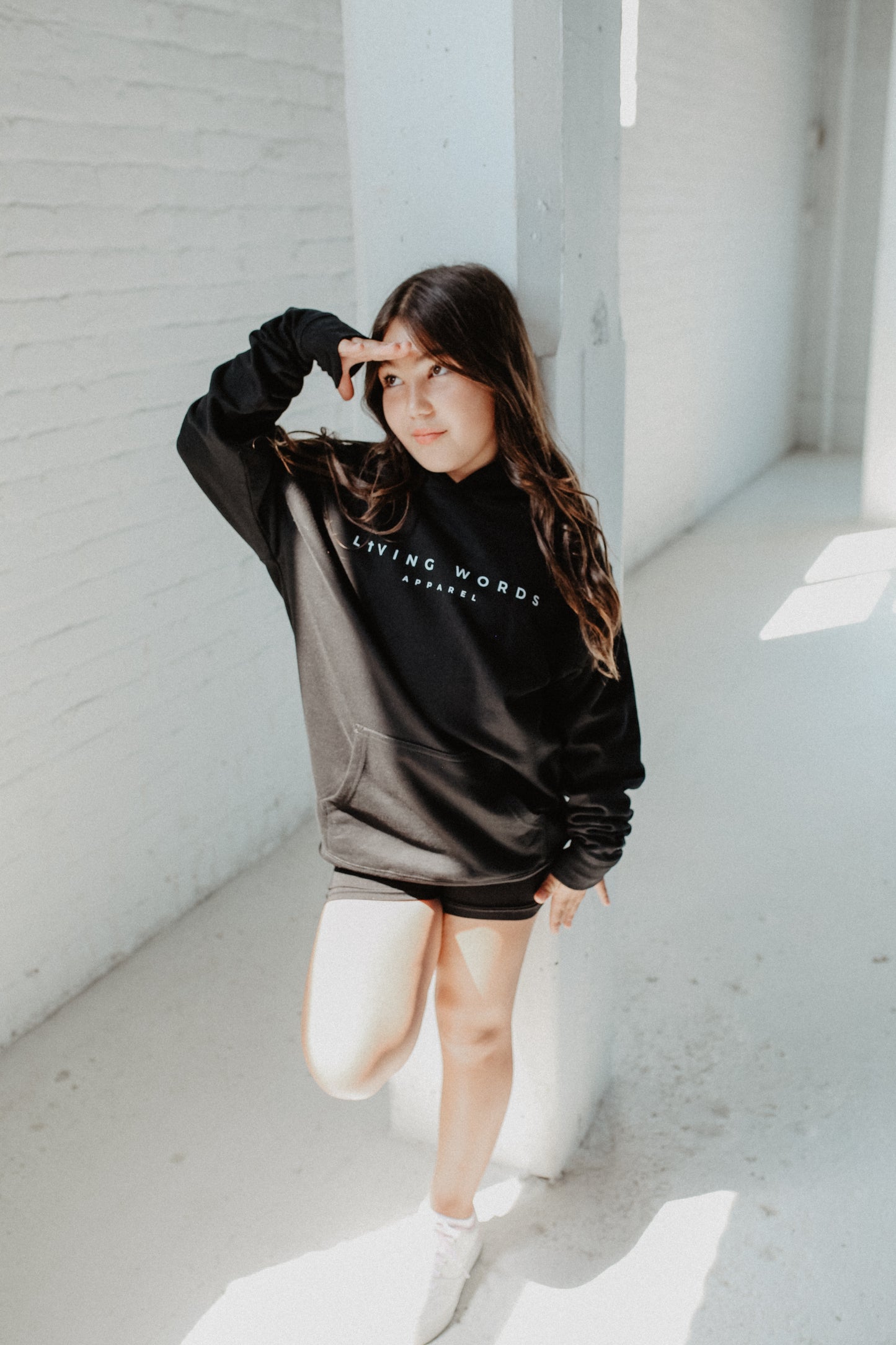 "Armored in God's Living Words" - Youth Midweight Hoodie